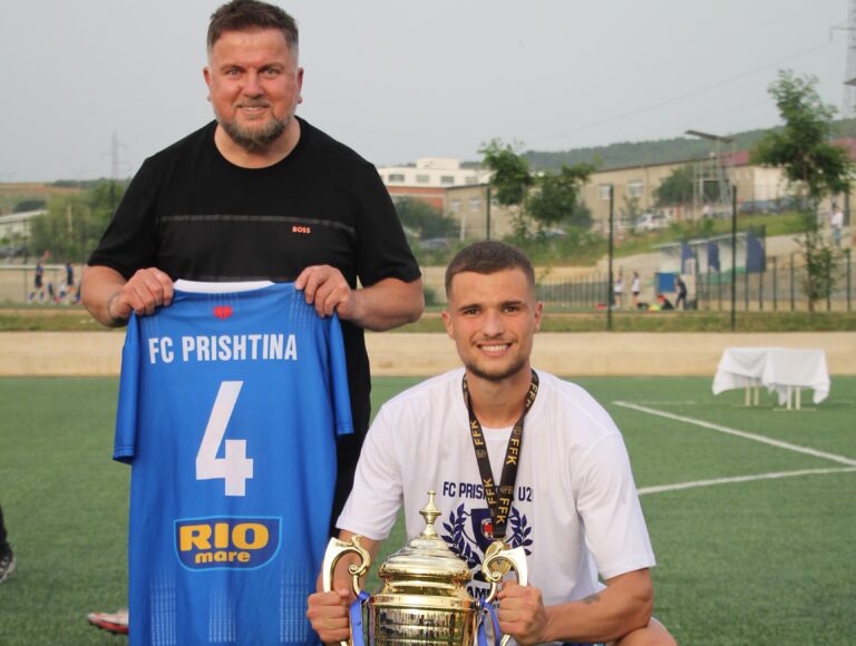 Arben Nikprelaj, futbollisti premtues që u shpall kampion më Prishtinën U21