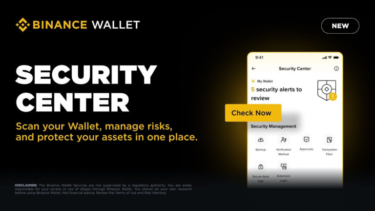 Binance prezanton Security Center për të forcuar mbrojtjen e Binance Wallet